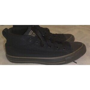 Converse All Star Chuck Taylor Mens 9 Triple Black High Top Sneaker